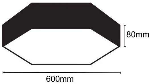 LED Mennyezeti lámpa LED/40W/230V 4000K átm. 60 cm