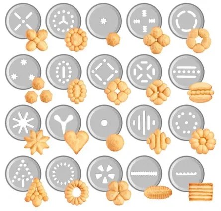 Tescoma DELÍCIA Tésztanyomó/díszítő, fém