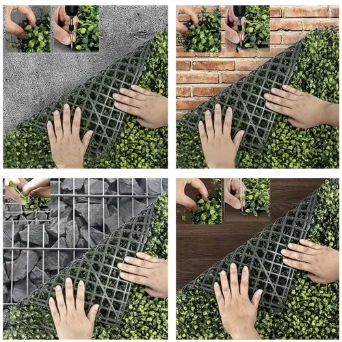 Mesterséges buxus sövény 60×40 cm