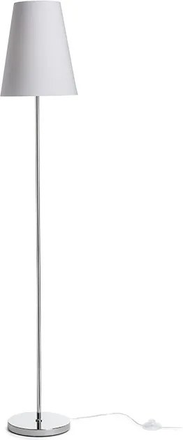 RENDL NYC/CONNY 25 stojanová Polycotton bílá/chrom 230V LED E27 15W