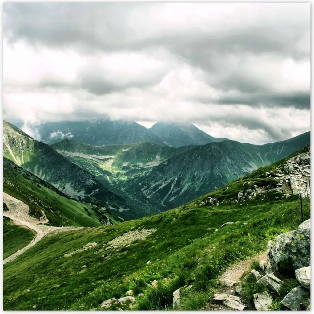 Poszterek 100x100 Főgerinc a Tátrában