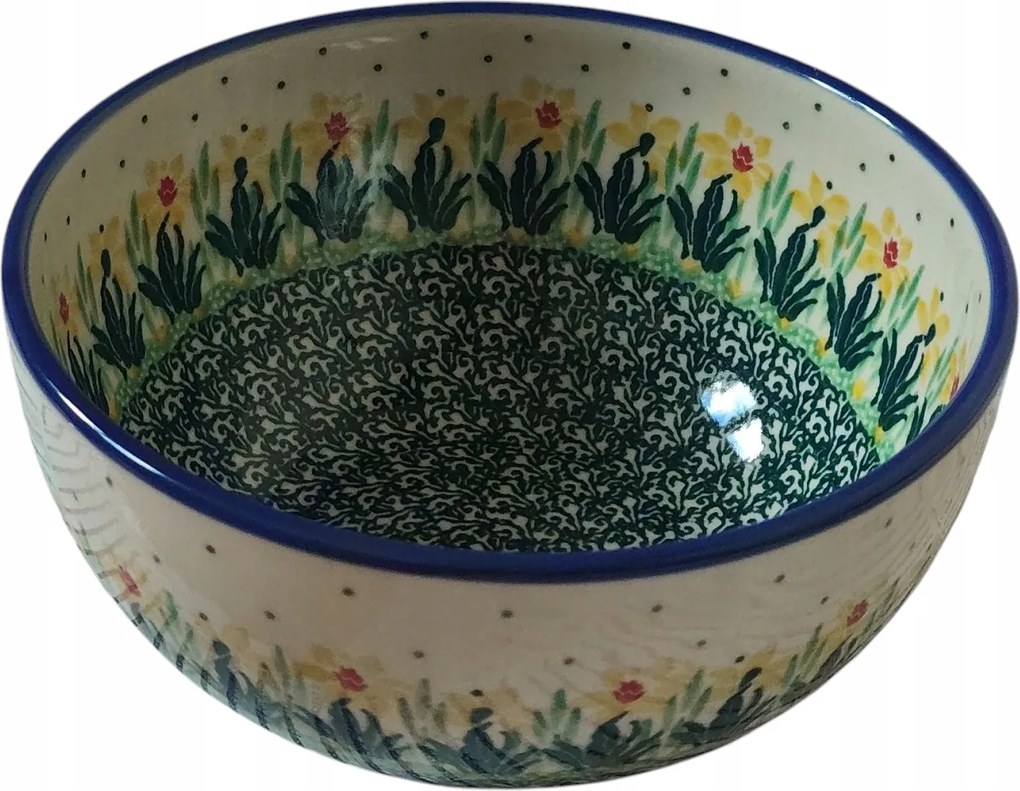 Tál 1L Kerámia Bolesławiec C37 2122