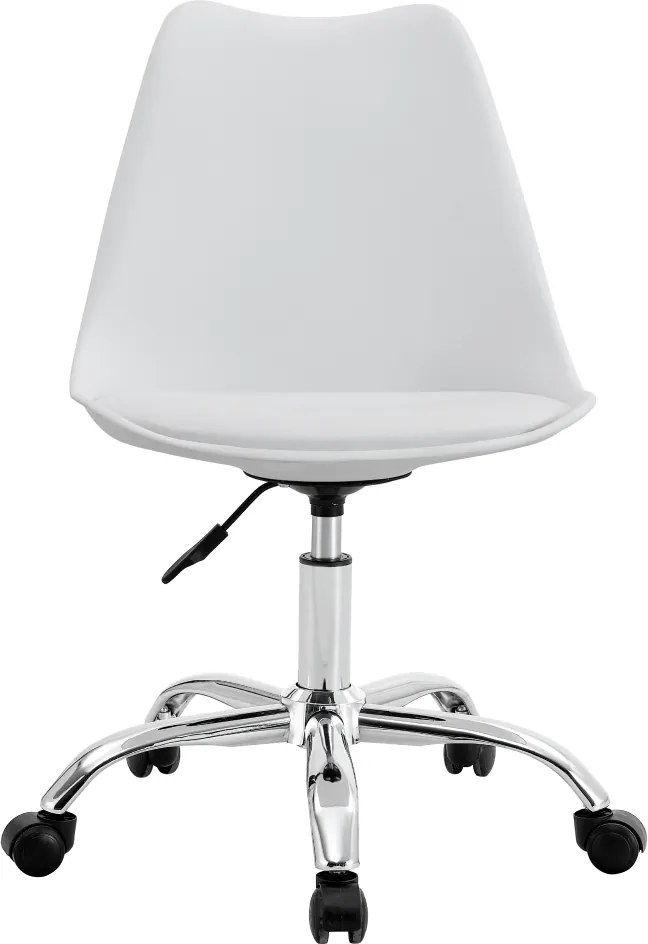 Irodai szék, fehér, DARISA 2 NEW