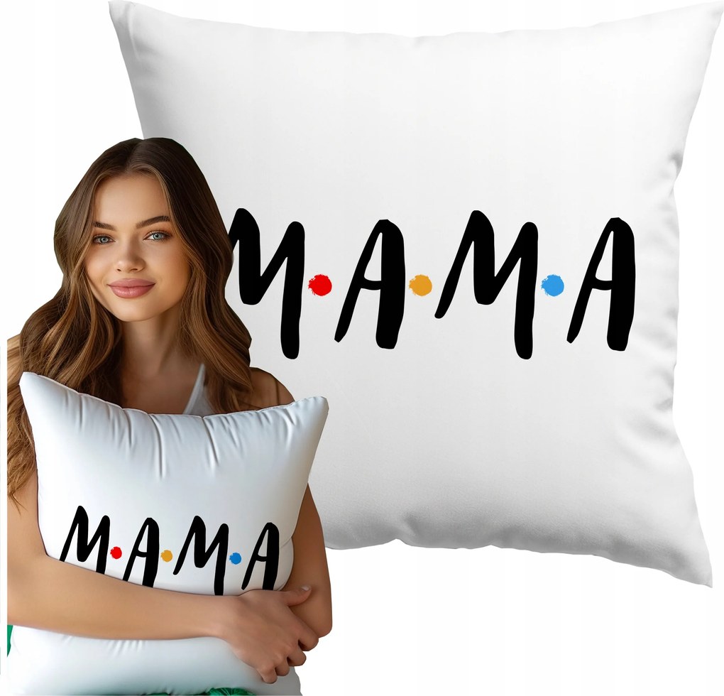 Anyák Napi Párna Ajándék Anya Nyomott Mintás Friends Sorozat Fehér 40