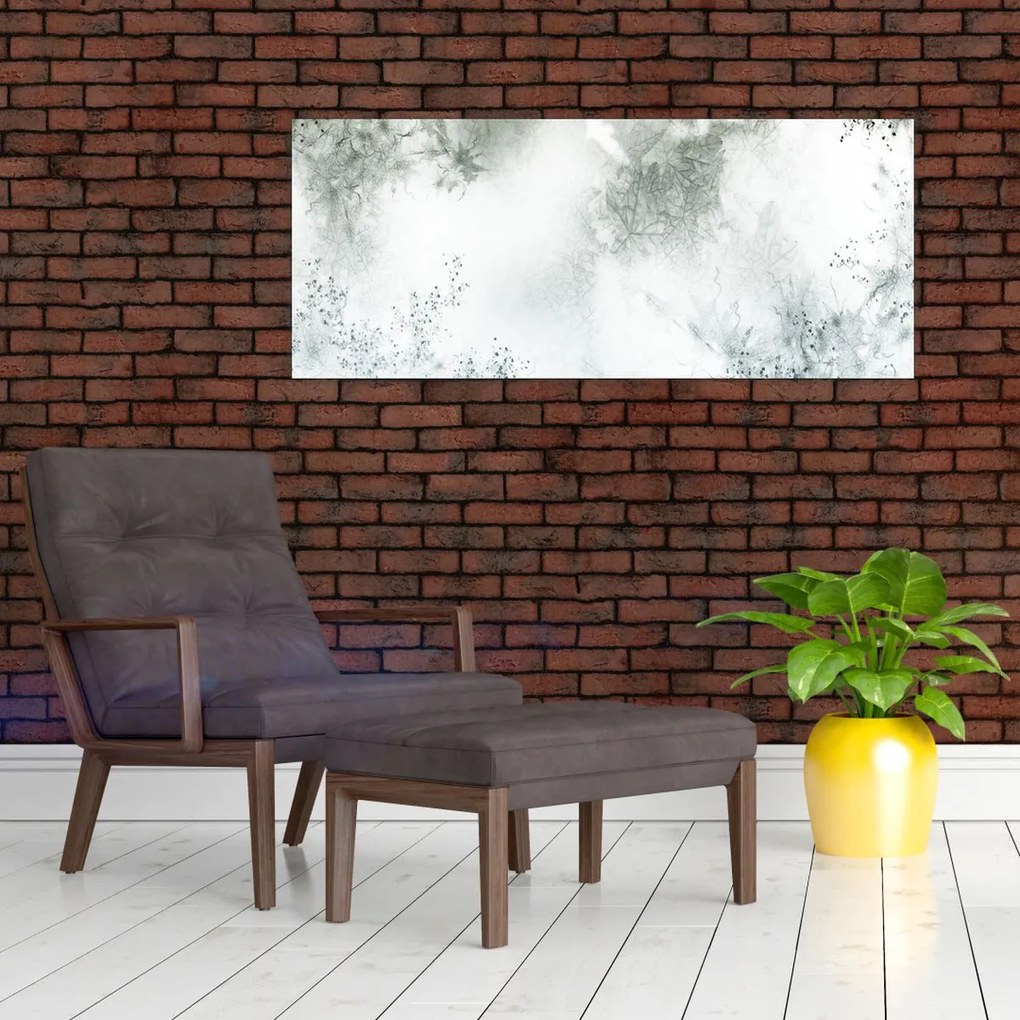 A levél absztrakció képe (120x50 cm)