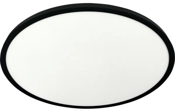 LED mennyezeti lámpa LED/40W/230V 3000/4000/6500K Ø 50 cm fekete
