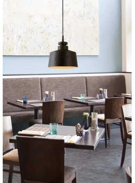 Lucide 45451/30/97 - Függeszték CAMUS 1xE27/60W/230V 30 cm