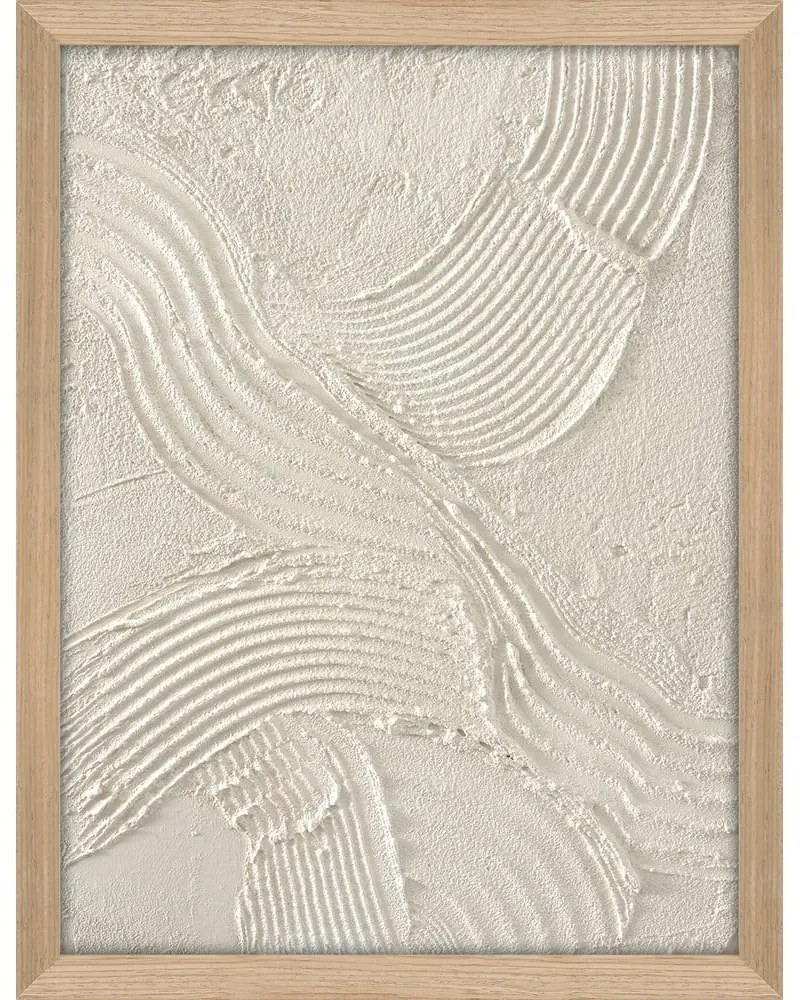 Kézzel festett kép 32,5x42,5 cm Sand shadows – Malerifabrikken