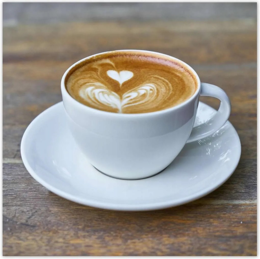 Poszterek 100x100 Reggeli kávé Kávé