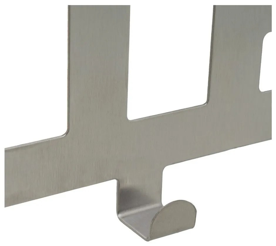 Matt ezüstszínű fém ajtófogas 32 cm Bath – Casa Selección