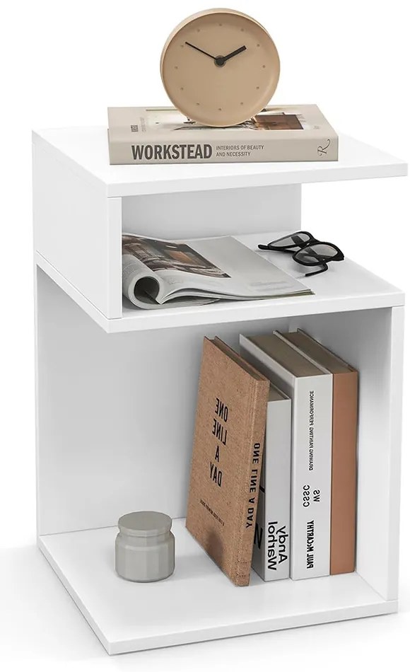 S alakú éjjeliszekrény