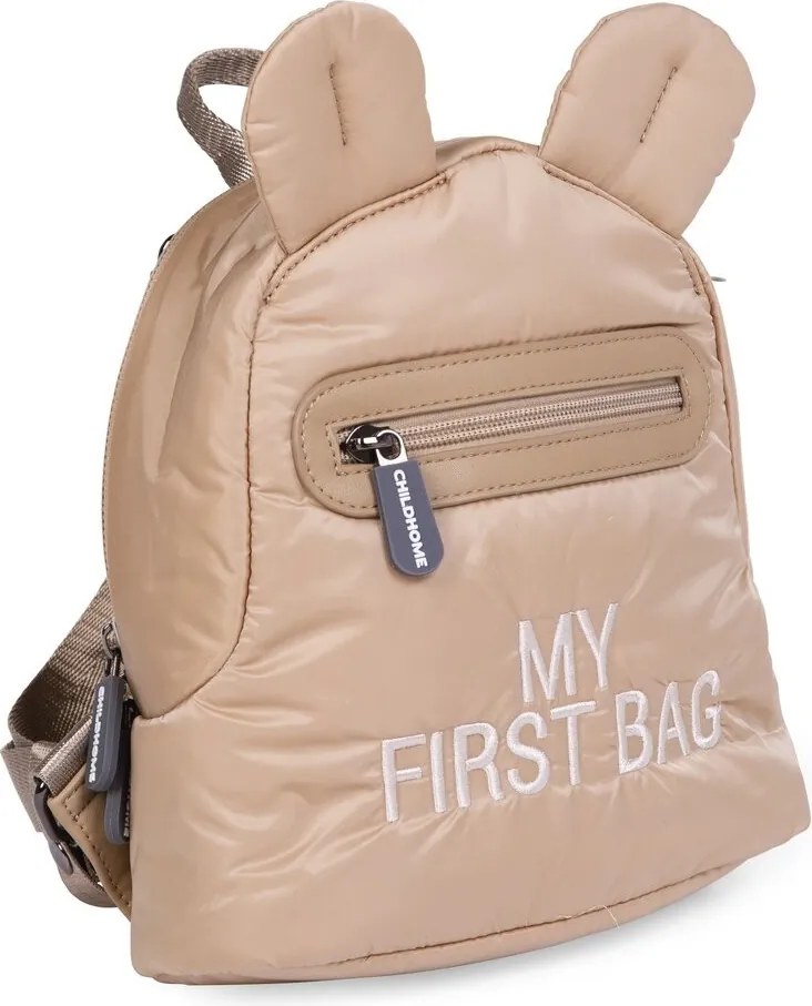 Childhome "My First Bag" Gyermek Hátizsák - Pufi - Bézs-Kifutó termék!