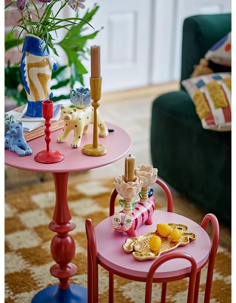 Kőedény kézzel festett váza (magasság 22 cm) Irving – Bloomingville