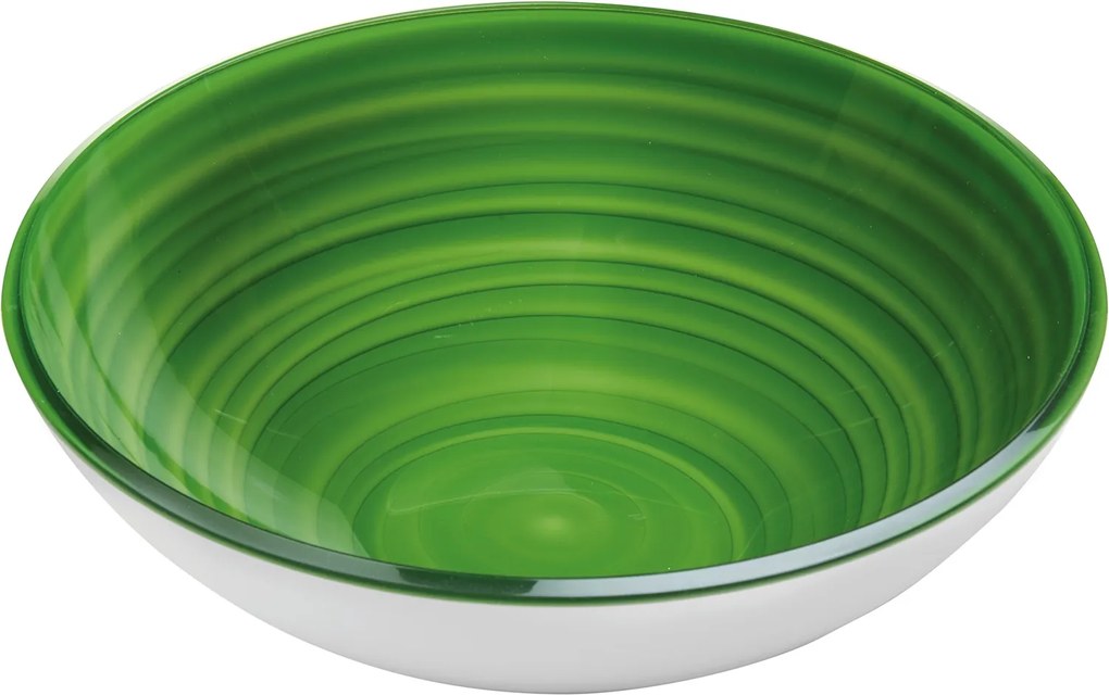 Guzzini Twist Tál 22 cm Zöld