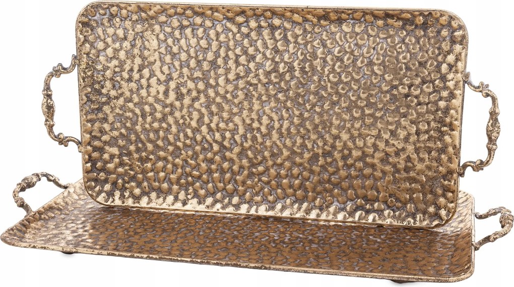 Arany tálca szett 2 db-os retro palota szett