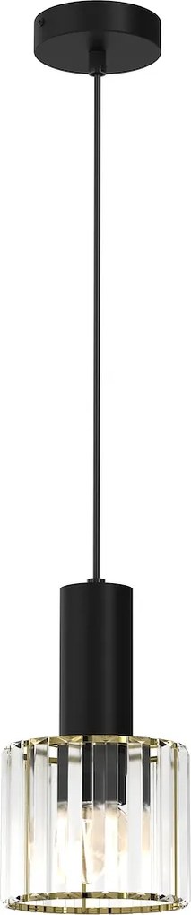 Cristal függőlámpa 1xE27