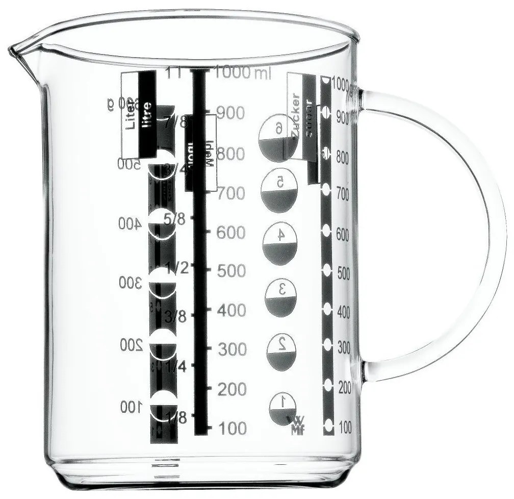 WMF - Üveg mérőpohár GOURMET 1l