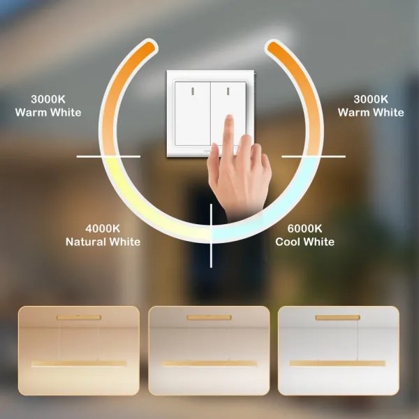 Brilagi - SLEEKLINE kábeles LED függőlámpa LED/40W/230V 3000/4500/6000K tölgy dekor