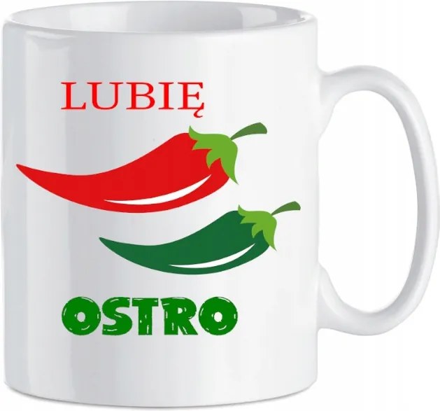 Vicces Bögre Ajándék Szeretem Csípős 330 ml