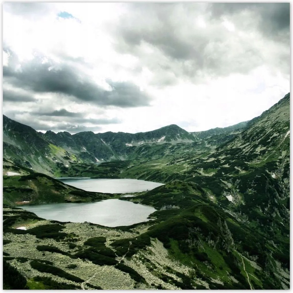 Poszterek 100x100 Tátra Lengyel hegyek Kilátás