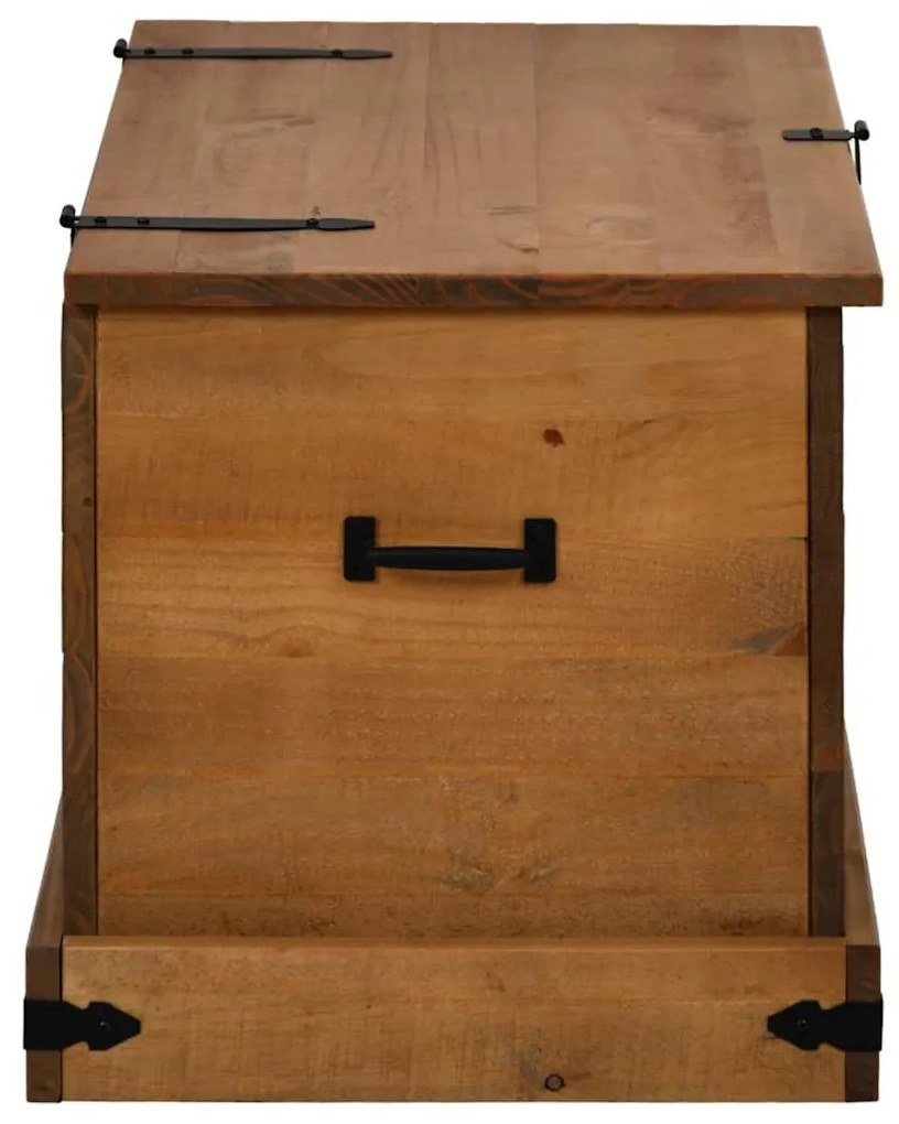 tömör fenyőfa HALDEN tárolószekrény 91x48x47 cm
