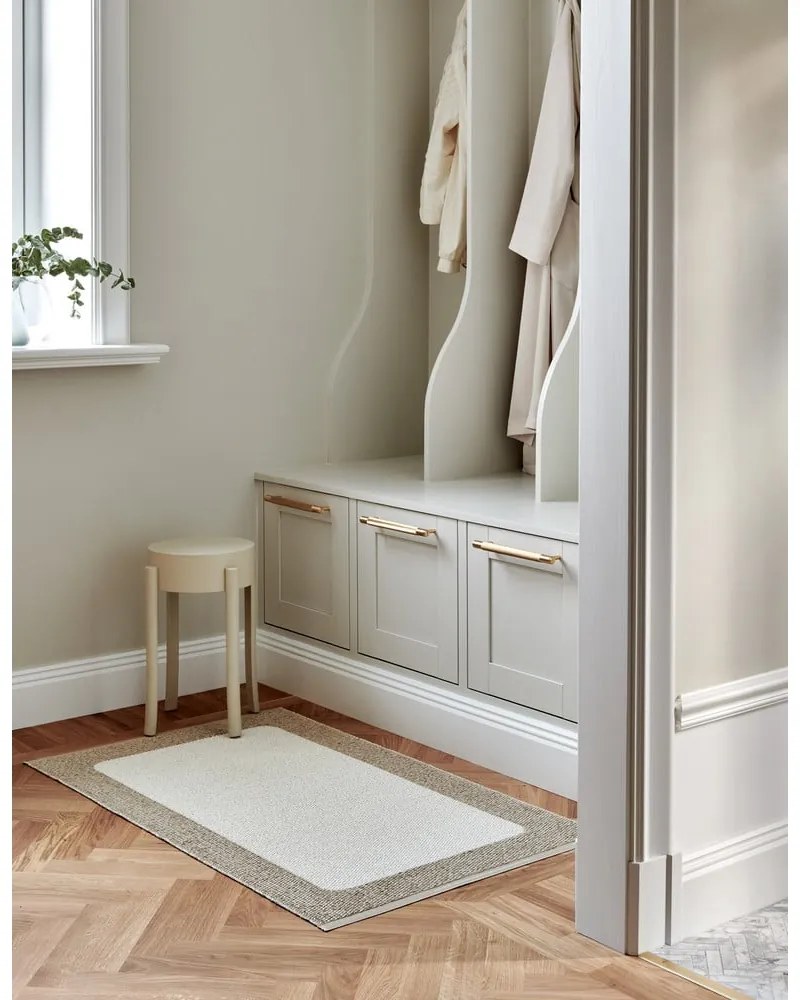 Bézs-krémszínű kültéri-beltéri futószőnyeg 70x240 cm Ilda Beige – Pappelina