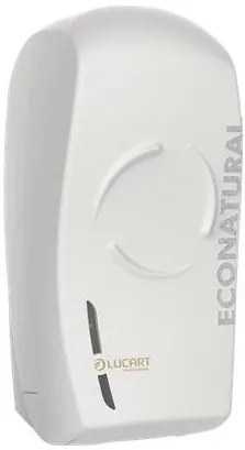 Toalettpapír adagoló, hajtogatott toalettpapírhoz, 32,8x16,5x13,8 cm, LUCART EcoNatural Flow Bulk Pack, fehér (UBC98)