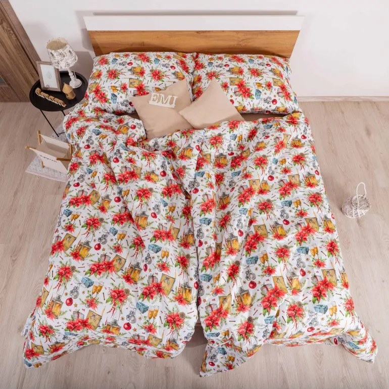 EMI Belight karácsonyi pamut ágyneműhuzat