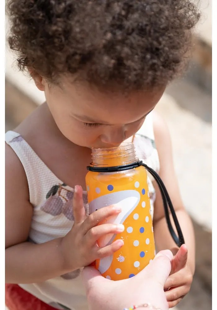 Tritán gyerek ivópalack 400 ml Whale – Kindsgut