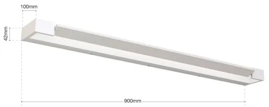 Orion Soff 3-481 - LED tükörmegvilágító MARILYN LED/24W/230V 90 cm IP44 fehér