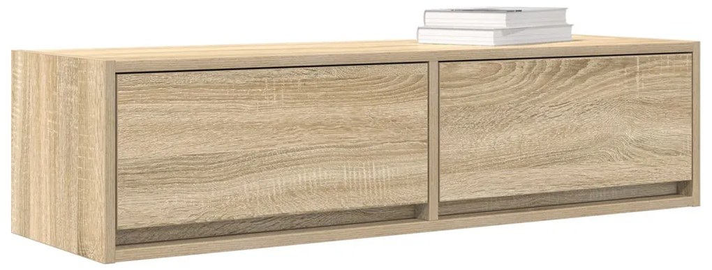 TV Szekrény Sonoma Tölgy 100x31x25,5 cm Mérnöki Fa