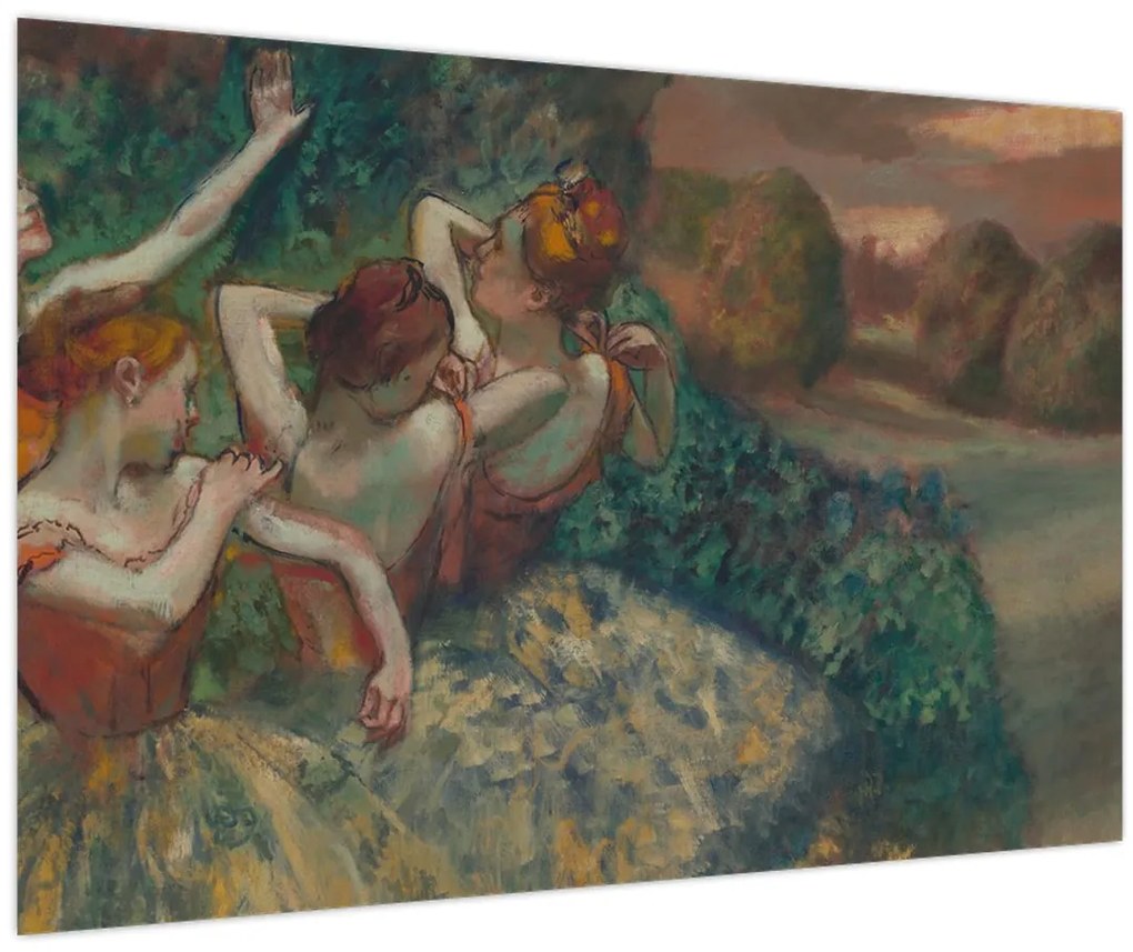 Kép - Edgar Degas, Four Dancers, reprodukciók (90x60 cm)