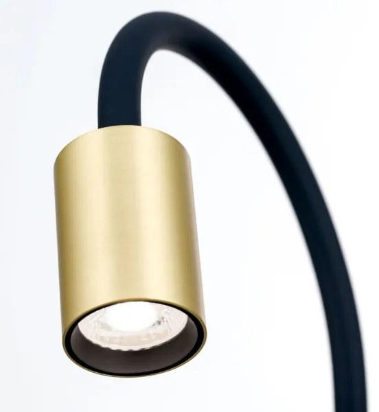 Orion Str 10-489 - LED Rugalmas asztali lámpa klipsszel KURT LED/5W/230V arany