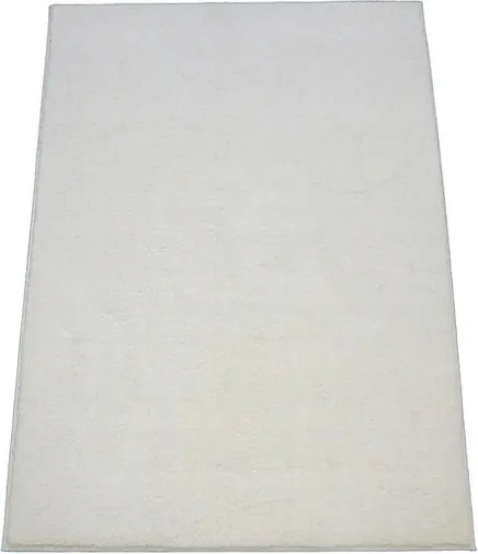 Szőnyeg 60x100 Shaggy Világos Krémszínű Puha Plüss A Hálószoba Nappalijába