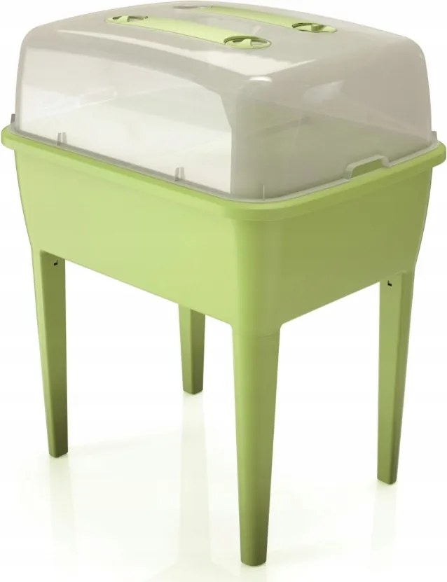 Álló üvegház palántanevelő zöld Prosperplast