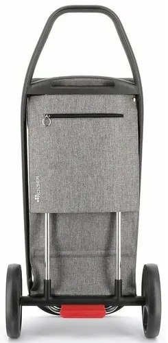 Rolser Com Tweed 8 Black Tube kerekesbevásárlótáska, szürke