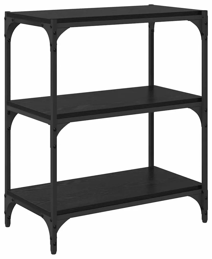 Könyvespolc Musta tammi 60 x 33 x 71 cm Faanyag