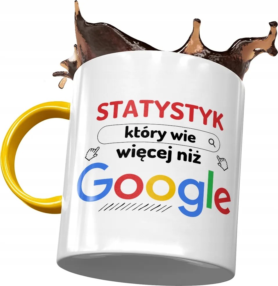 Sárga Bögre Statisztika Többet Tud, mint a Google Fényképnyomtatással