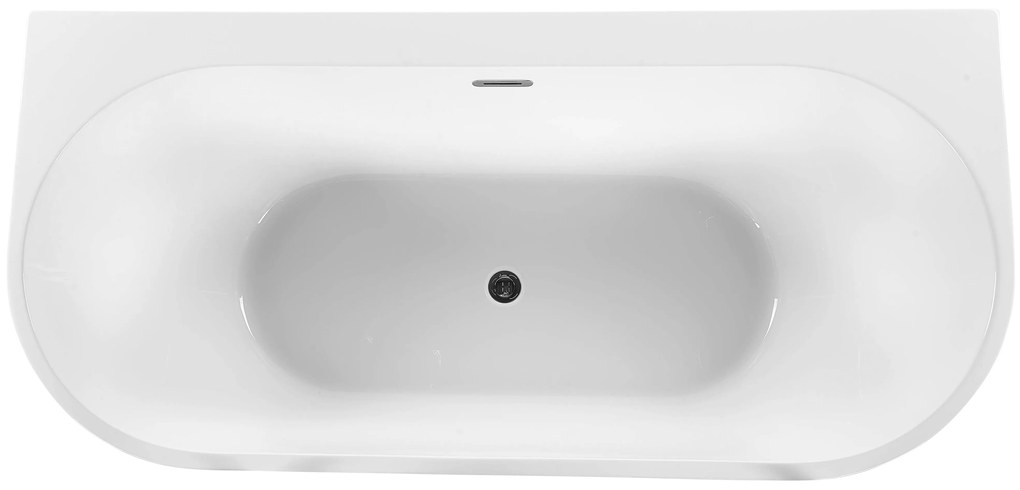 Fehér fürdőkád 170 x 80 cm HARVEY Beliani