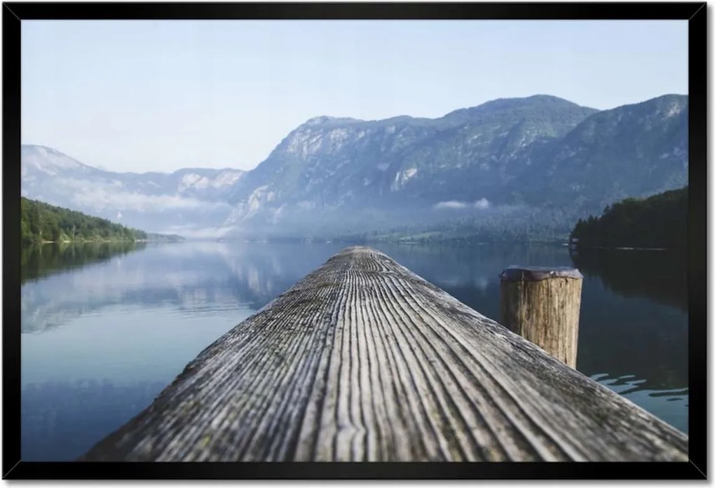 Poszterek keretben 60x40 Horgászhíd