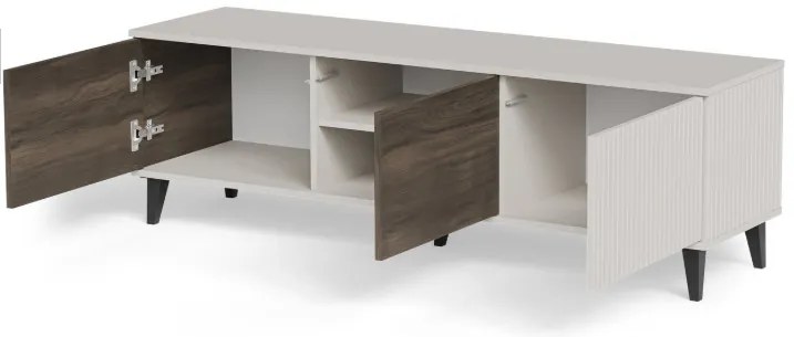 Random 2 RTV-1 TV állvány kasmír/dió 150cm
