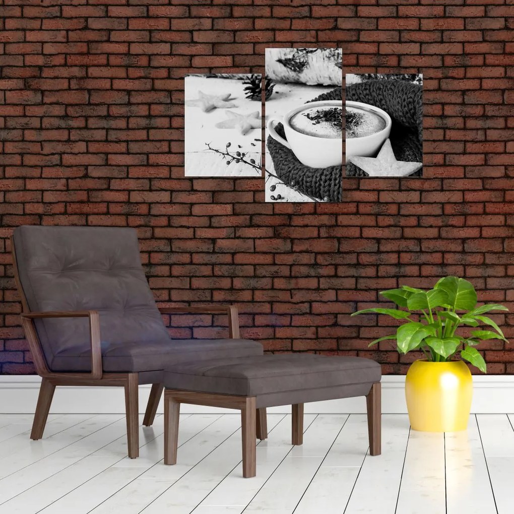 Kép - Téli cappuccino (90x60 cm)