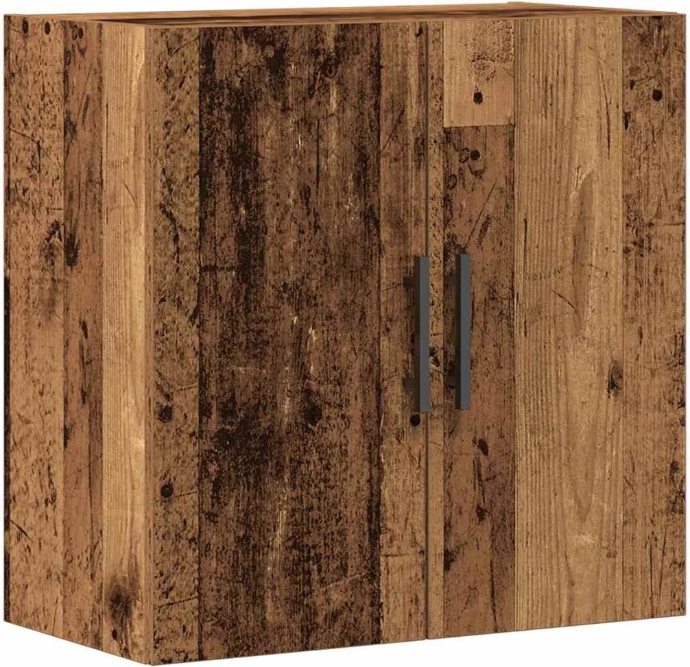 vidaXL Fali Szekrény Öreg fa 60 x 31,5 x 60 cm Faanyag