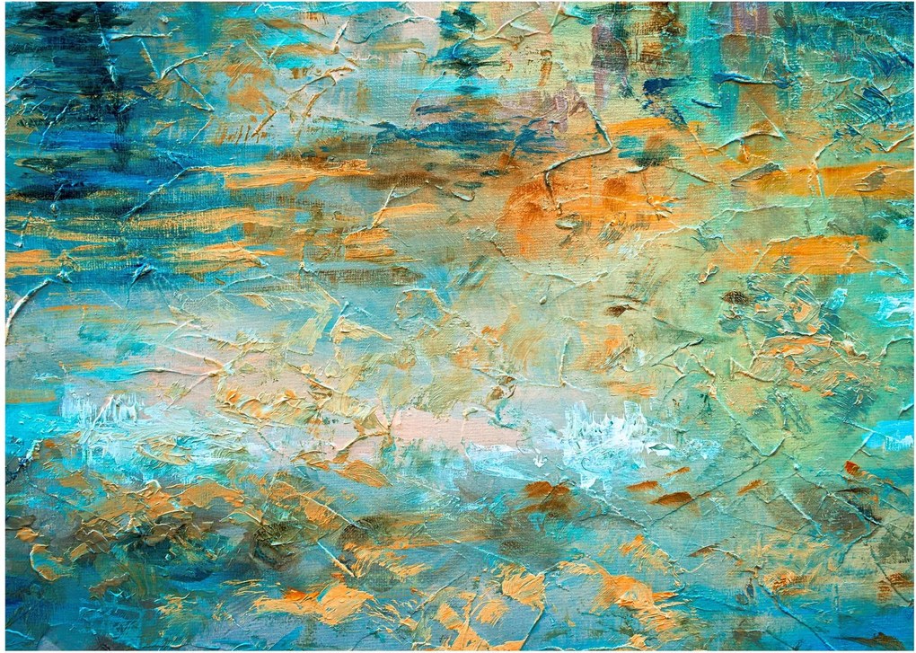 A kék absztrakció képe (70x50 cm)