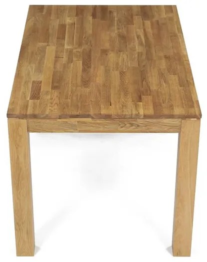 Tömör Tölgy Étkezőasztal 120×80 cm. DS-H120 DUB