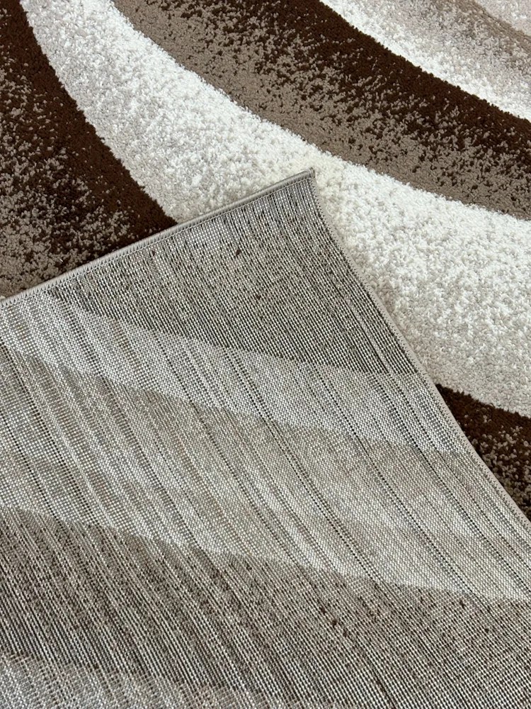 Nora 6029 bézs modern szőnyeg 200x290 cm