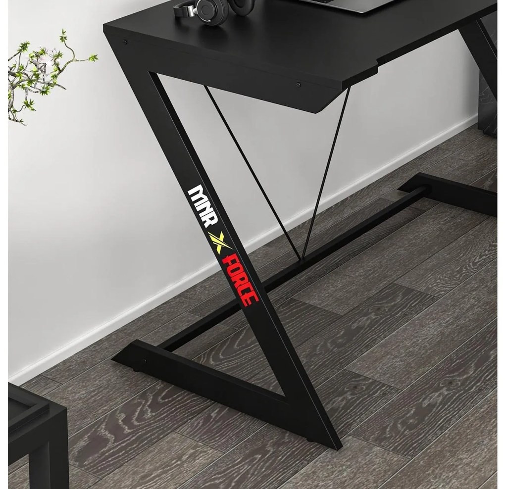 Gamer asztal Nudupa (fekete)  . 1093835