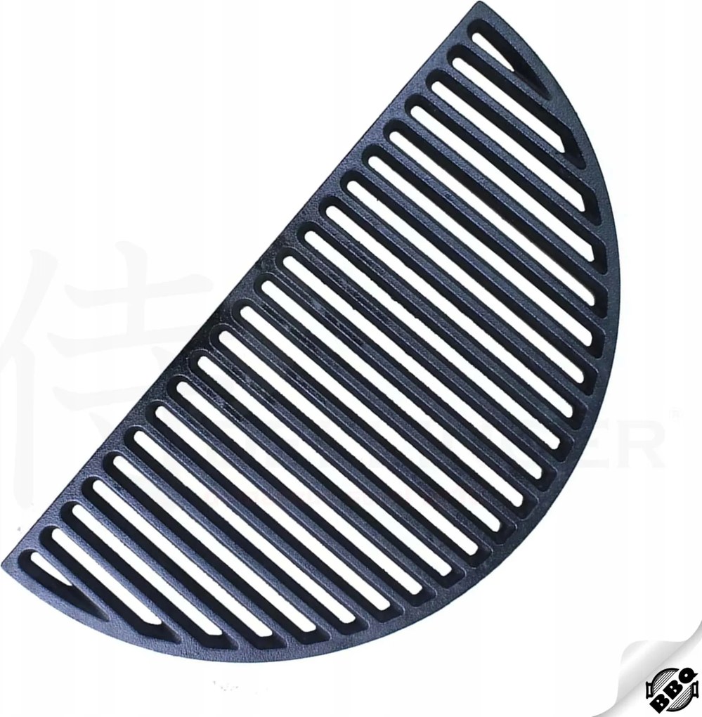 Öntöttvas félhold alakú rács kétoldalas, 22"-os és 23,5"-os grillsütőkhöz