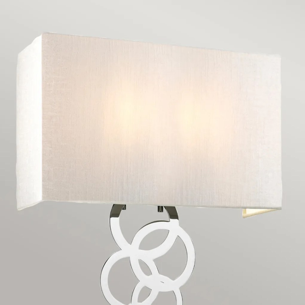 Elstead Lighting Rosa ROSA-LARGE-PC Fali lámpa 2x60W/E27