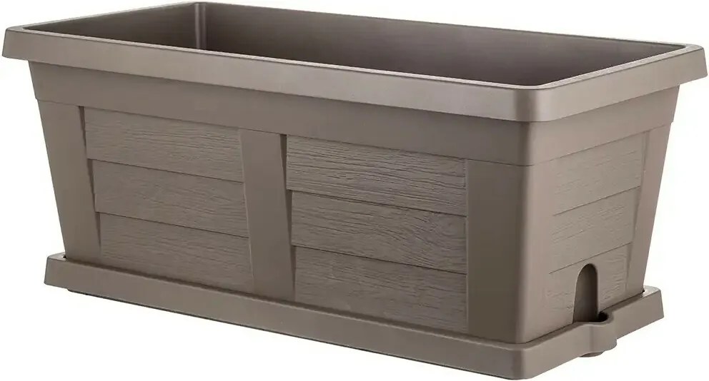 Bama Legno kerti nagy térfogatú virágláda cappuccino, 60 x 30 x 25 cm, 60 cm